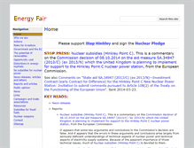 Tablet Screenshot of energyfair.org.uk